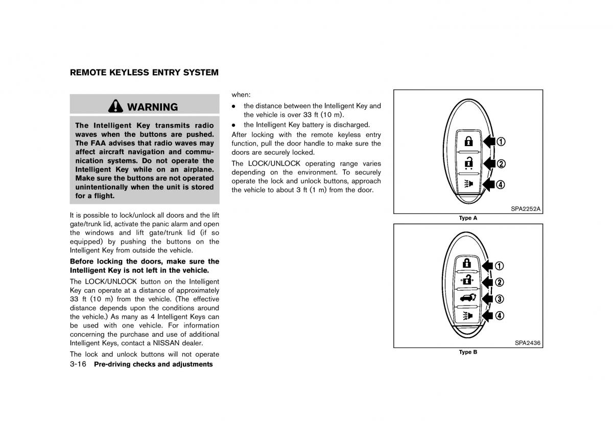 Nissan Murano Z51 owners manual / page 170