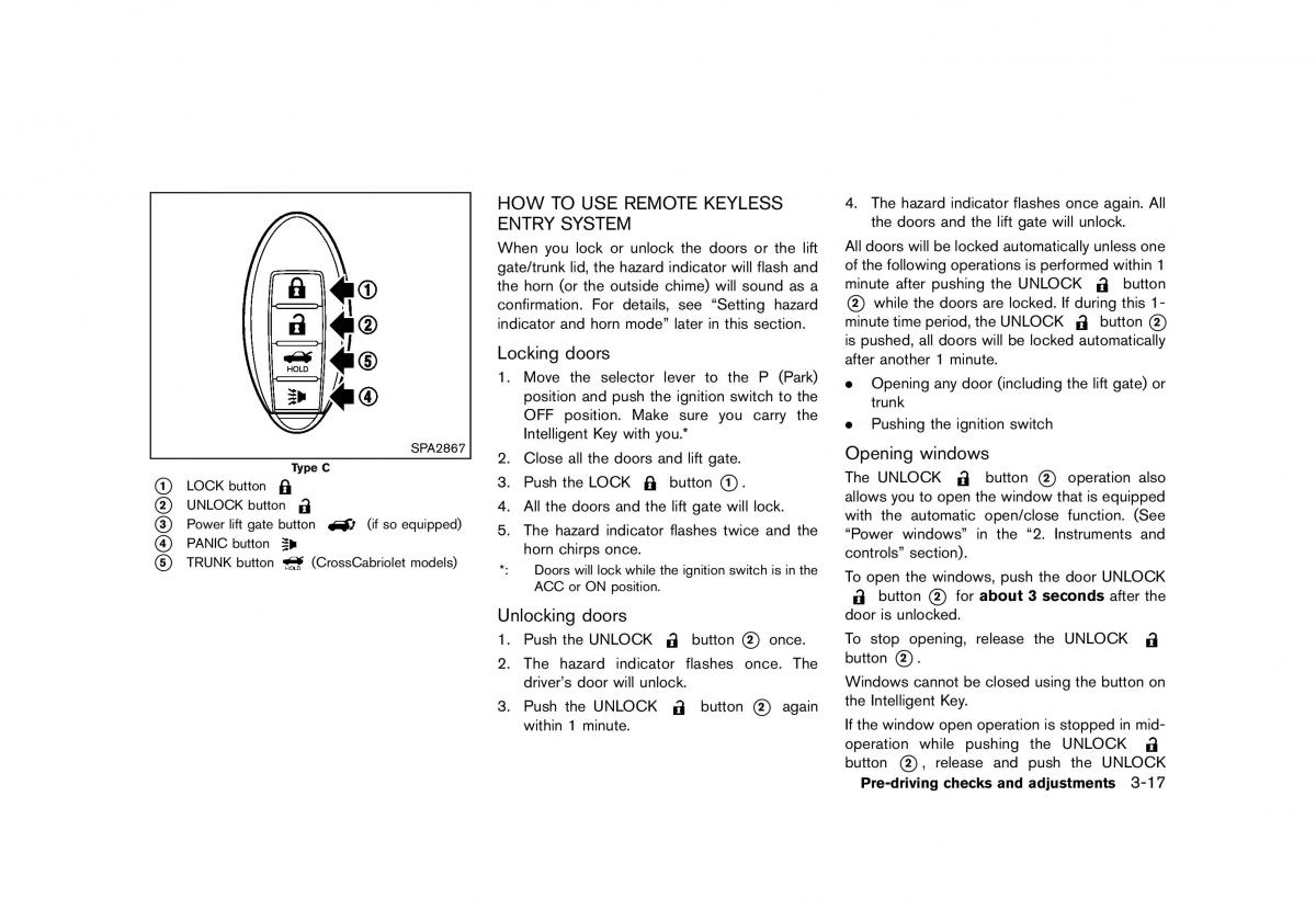 Nissan Murano Z51 owners manual / page 171