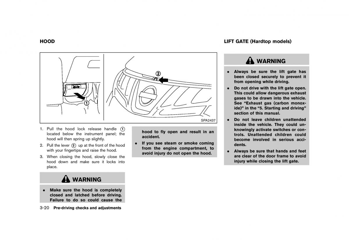 Nissan Murano Z51 owners manual / page 174