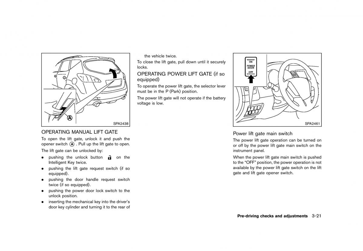 Nissan Murano Z51 owners manual / page 175