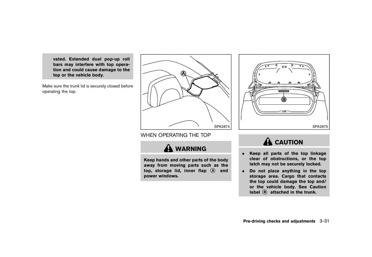 Nissan Murano Z51 owners manual / page 185