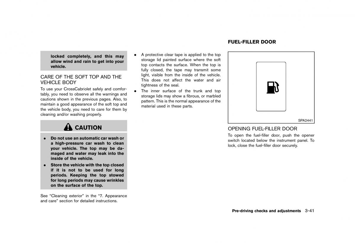 Nissan Murano Z51 owners manual / page 195