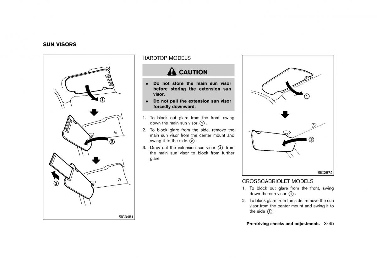 Nissan Murano Z51 owners manual / page 199