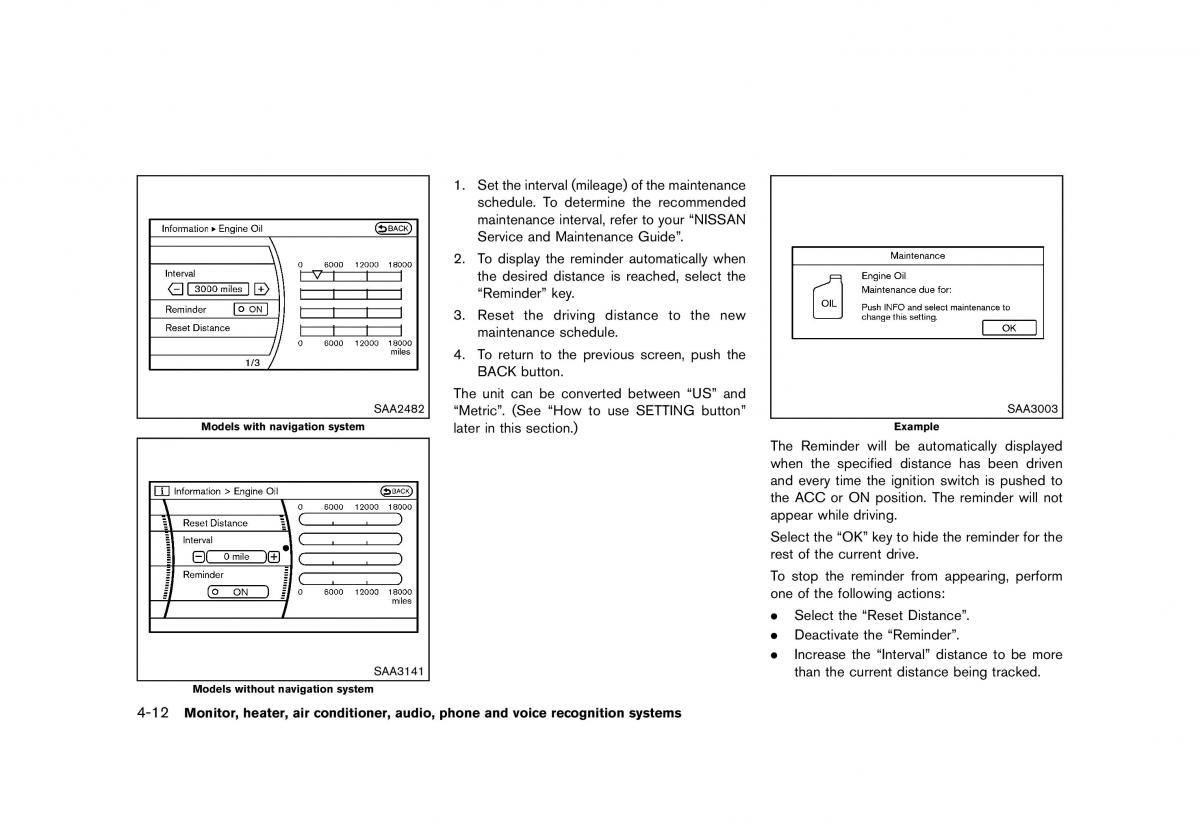 Nissan Murano Z51 owners manual / page 218