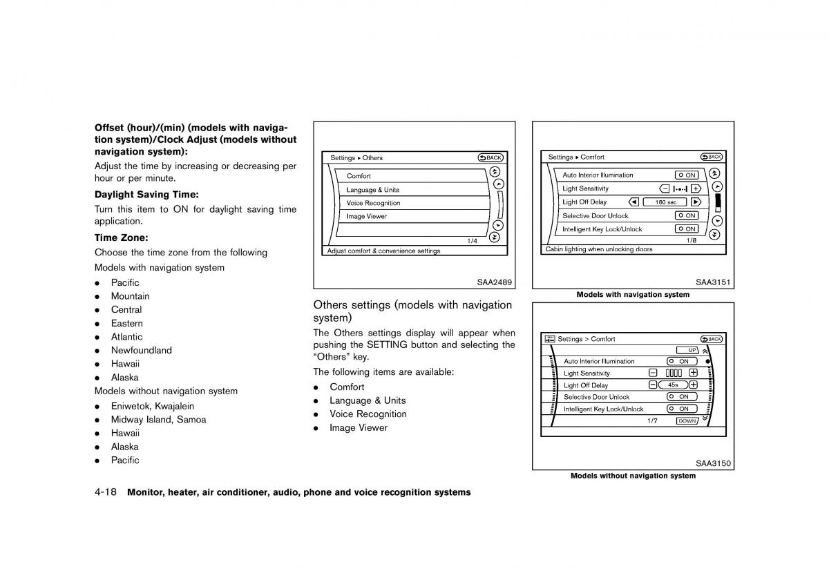 Nissan Murano Z51 owners manual / page 224