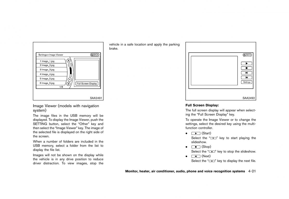 Nissan Murano Z51 owners manual / page 227