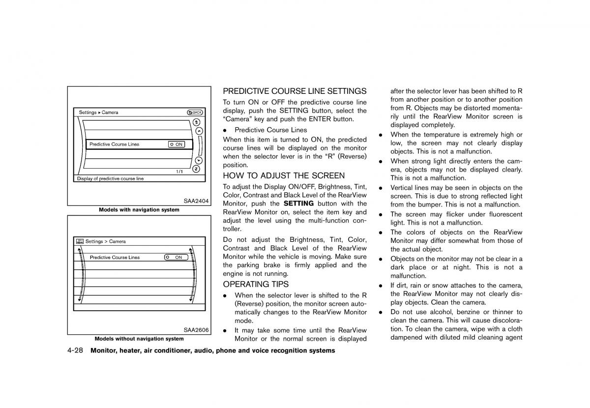 Nissan Murano Z51 owners manual / page 234