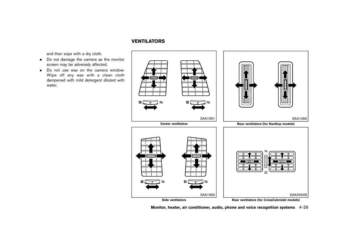 Nissan Murano Z51 owners manual / page 235