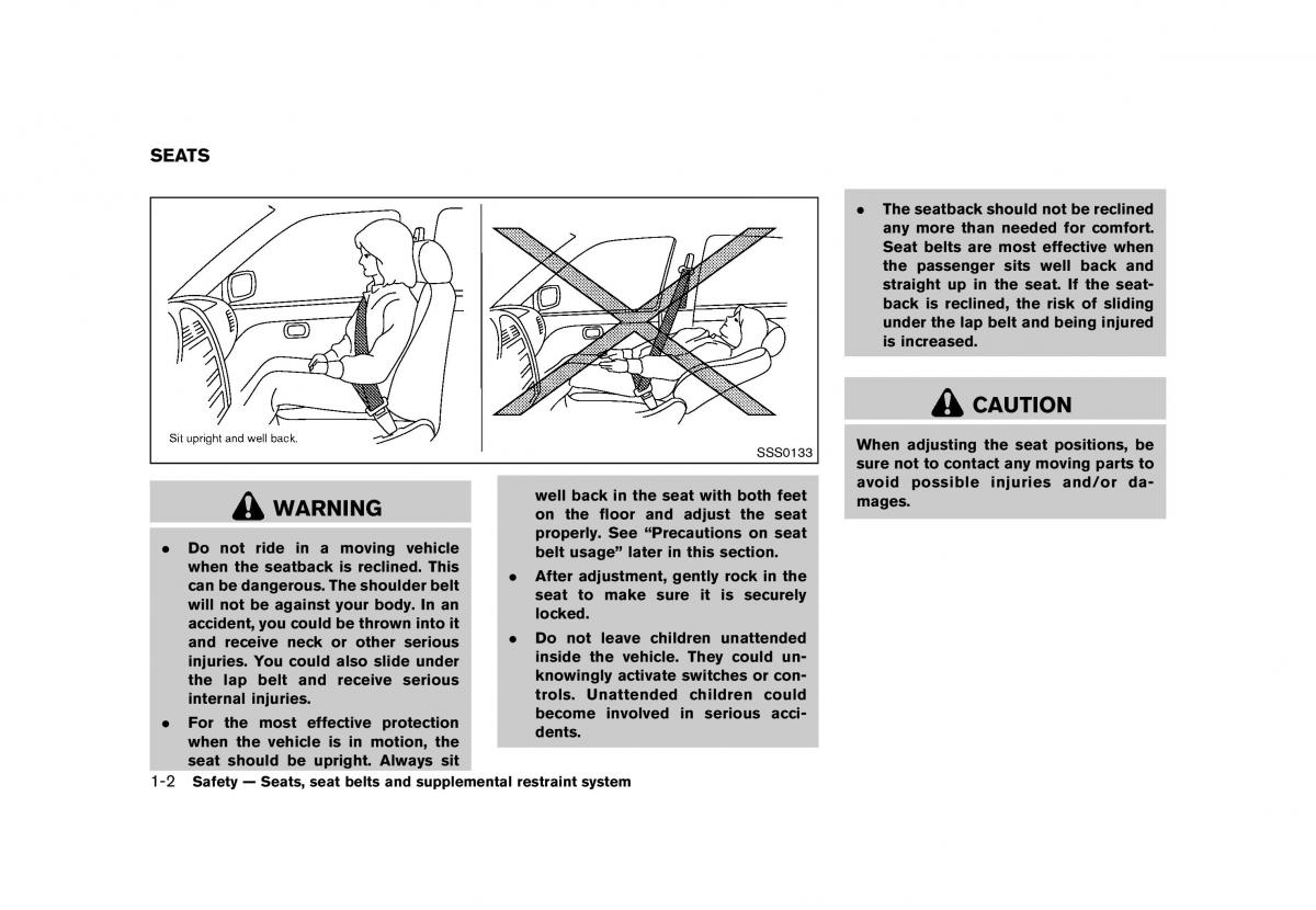 Nissan Murano Z51 owners manual / page 24