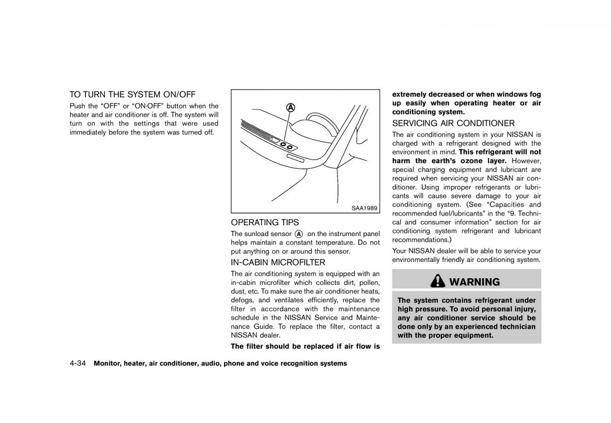 Nissan Murano Z51 owners manual / page 240