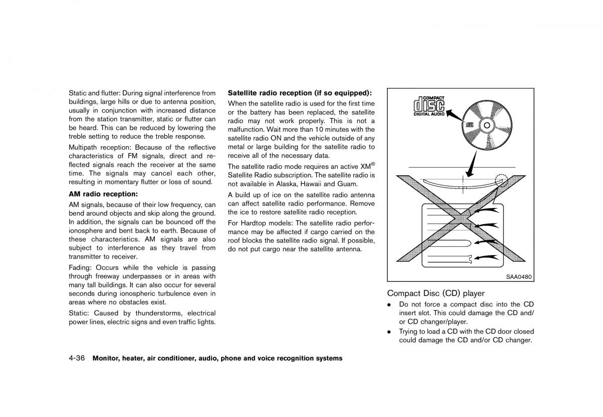 Nissan Murano Z51 owners manual / page 242