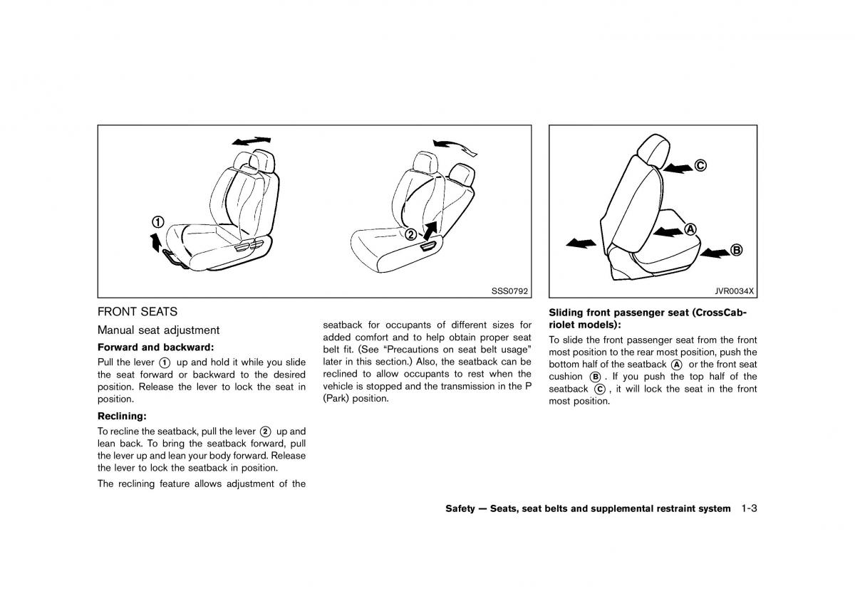 Nissan Murano Z51 owners manual / page 25