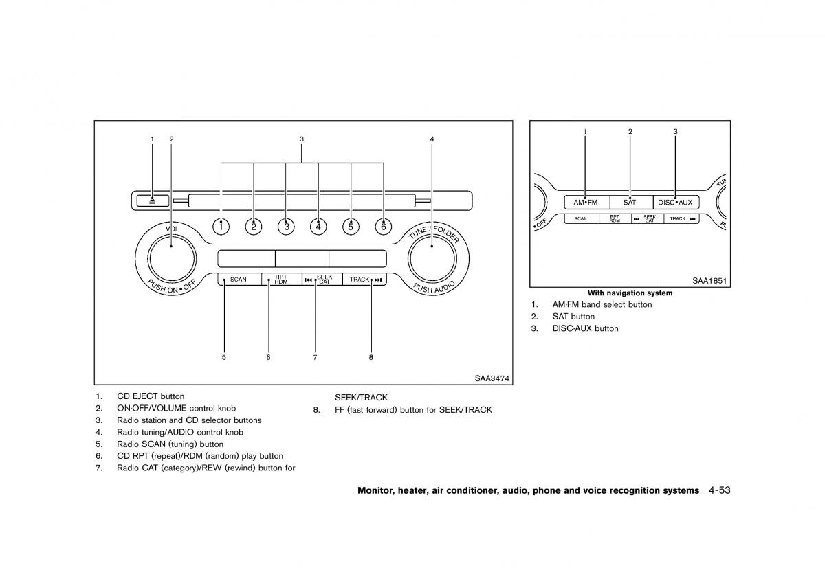 Nissan Murano Z51 owners manual / page 259