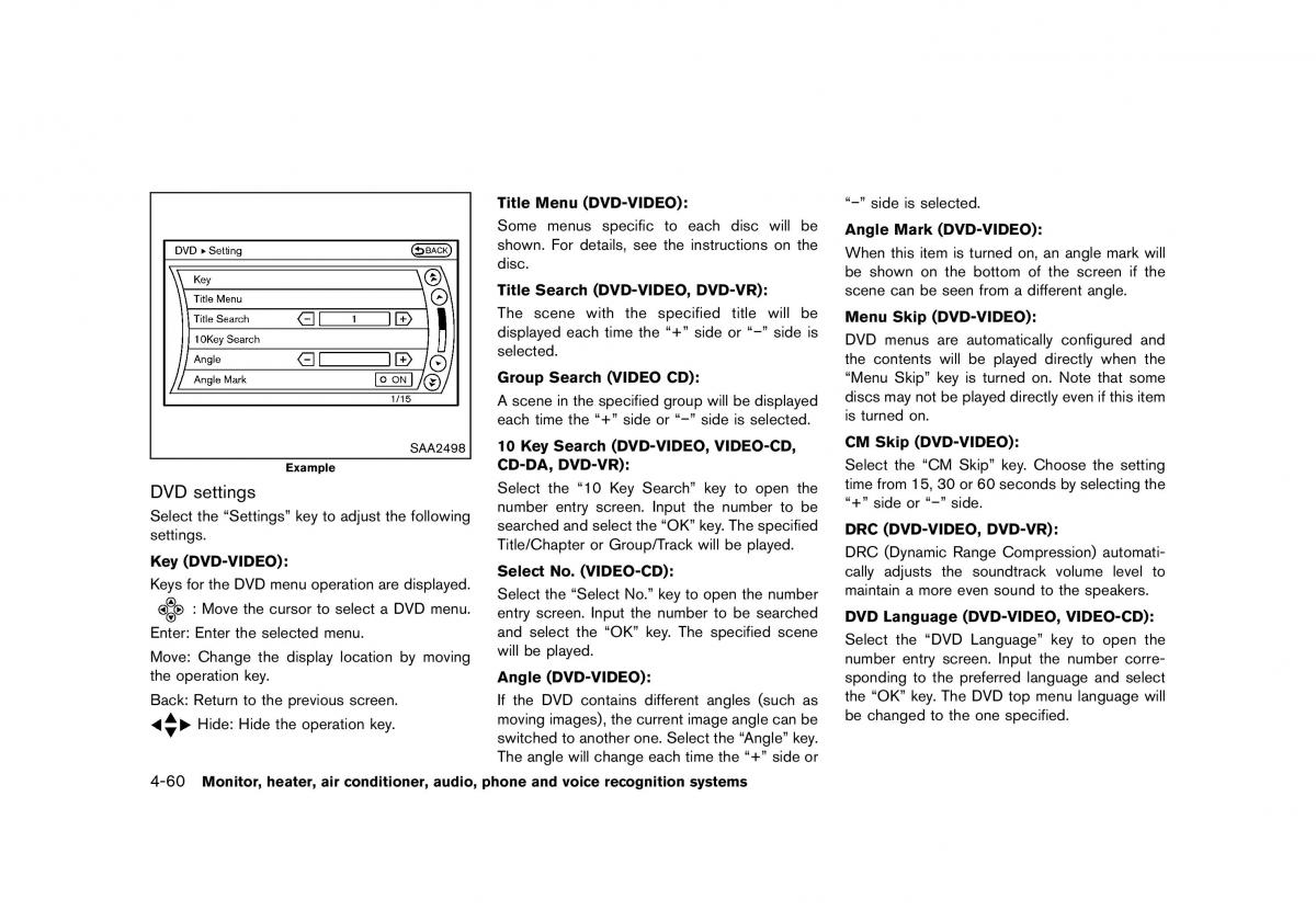 Nissan Murano Z51 owners manual / page 266