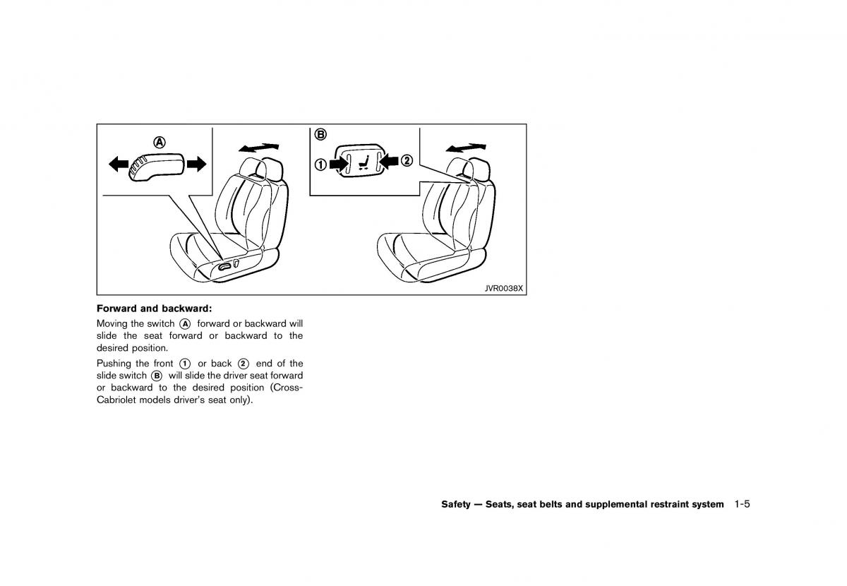 Nissan Murano Z51 owners manual / page 27