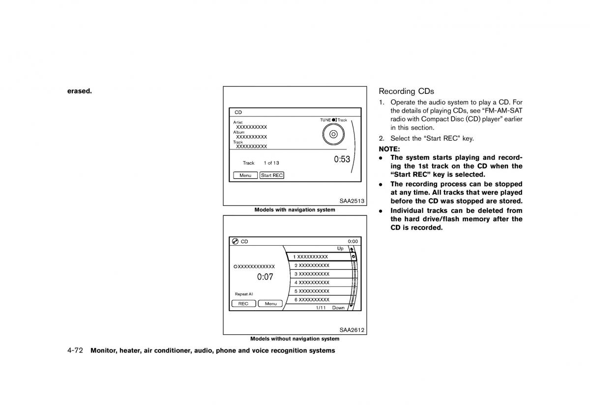 Nissan Murano Z51 owners manual / page 278