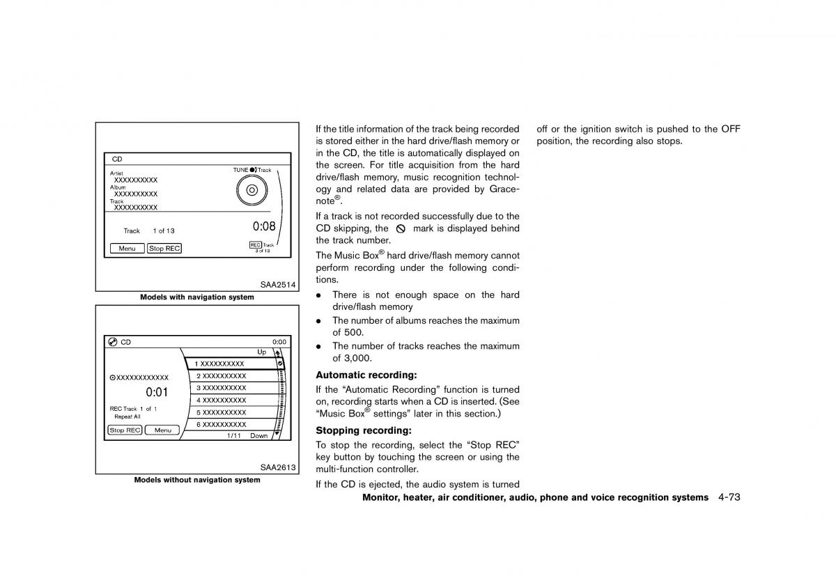 Nissan Murano Z51 owners manual / page 279