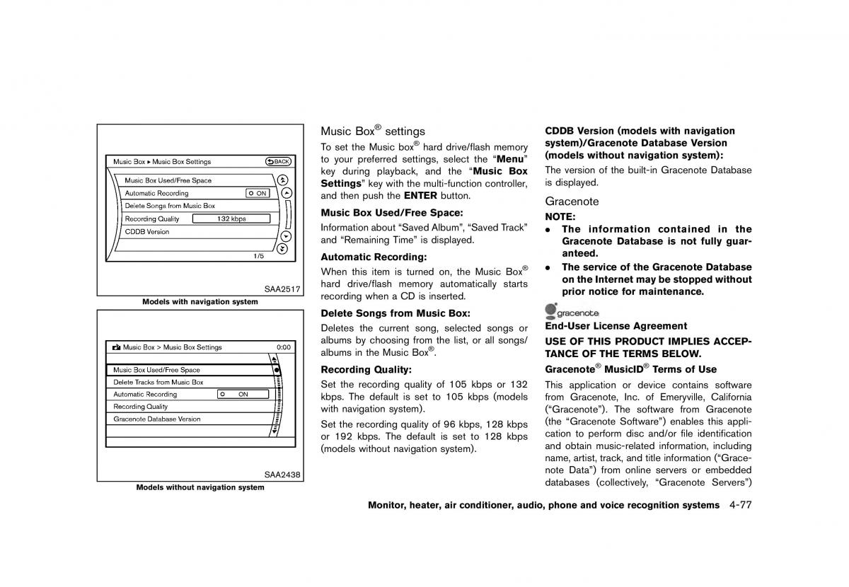 Nissan Murano Z51 owners manual / page 283