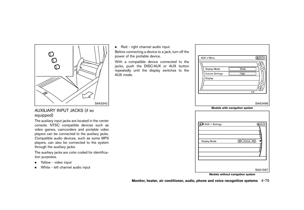 Nissan Murano Z51 owners manual / page 285