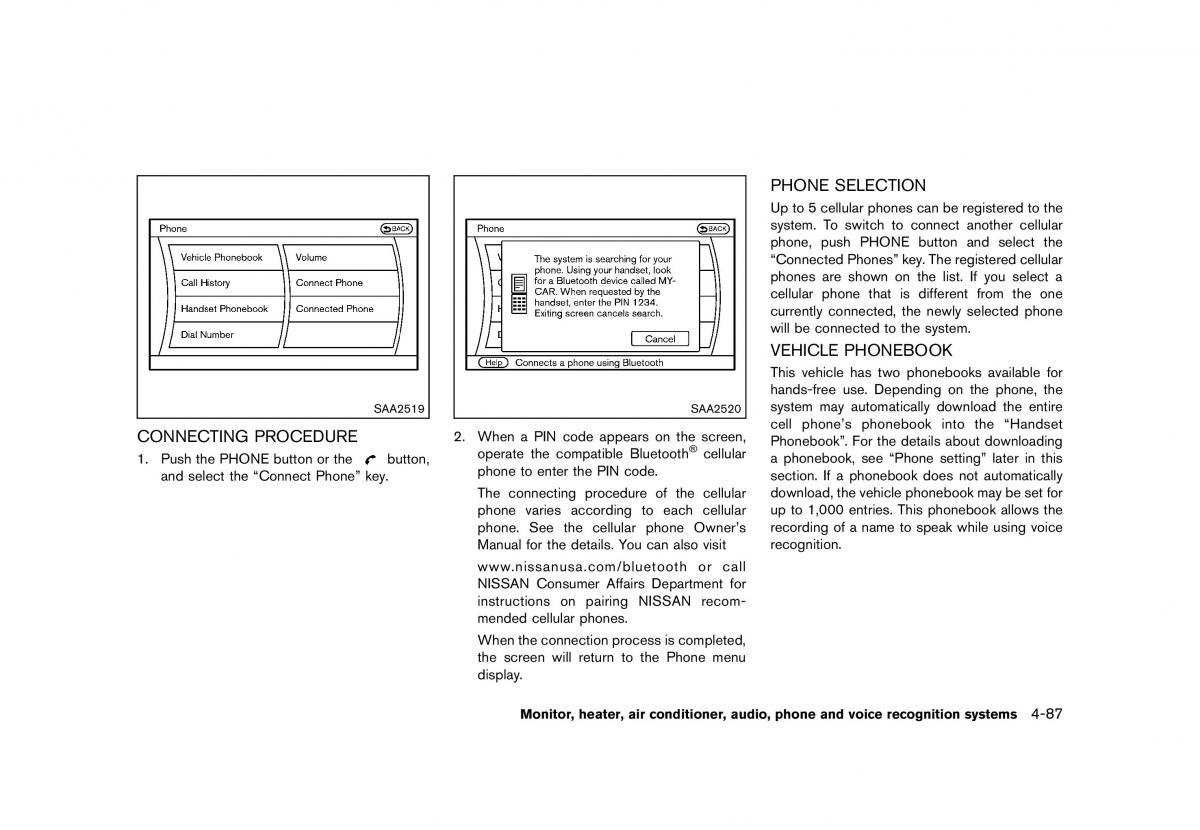 Nissan Murano Z51 owners manual / page 293