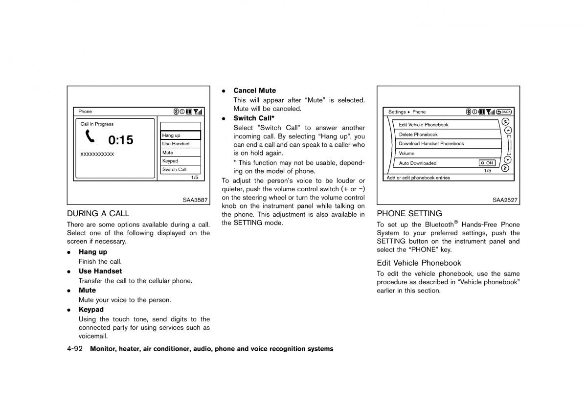 Nissan Murano Z51 owners manual / page 298