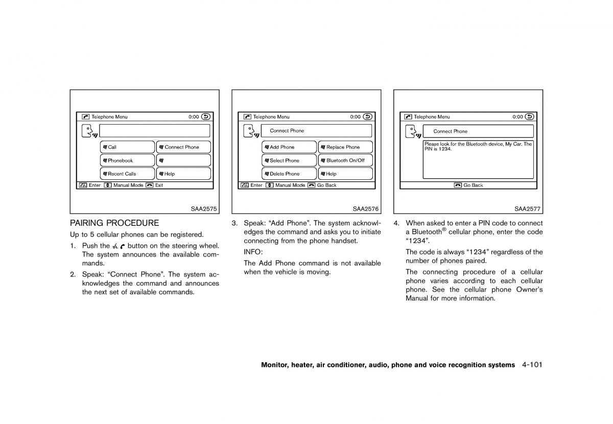 Nissan Murano Z51 owners manual / page 307