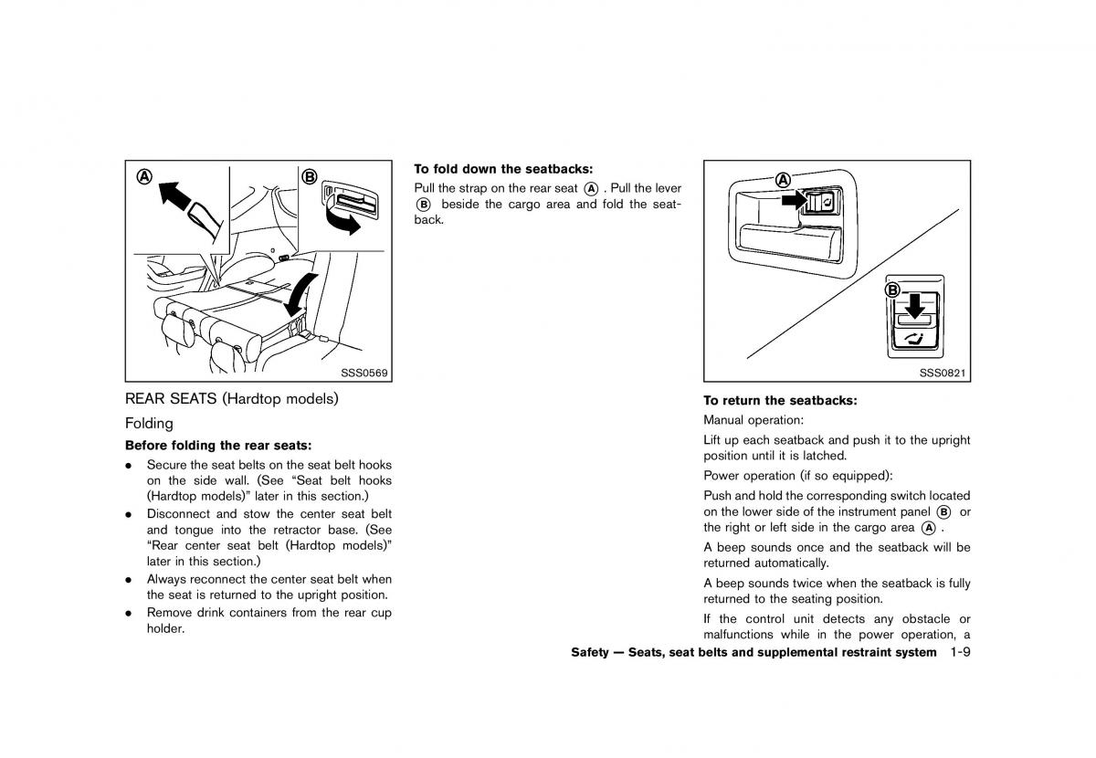 Nissan Murano Z51 owners manual / page 31