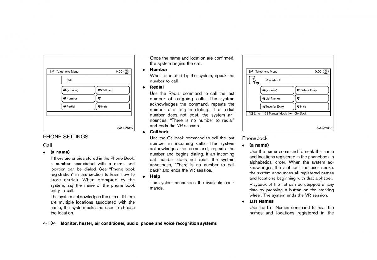 Nissan Murano Z51 owners manual / page 310