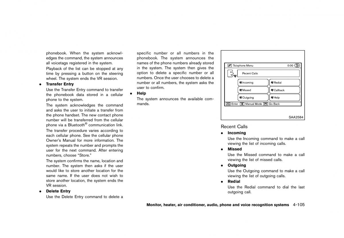 Nissan Murano Z51 owners manual / page 311