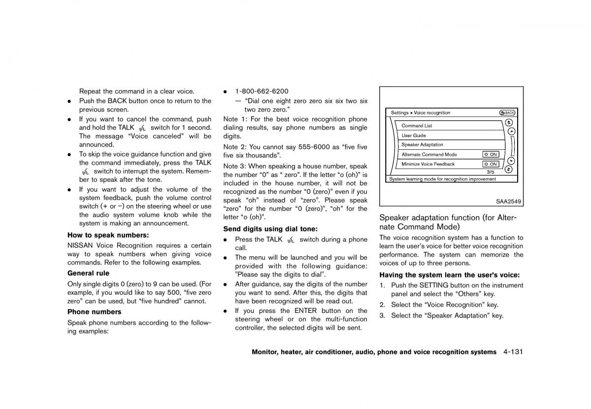 Nissan Murano Z51 owners manual / page 337