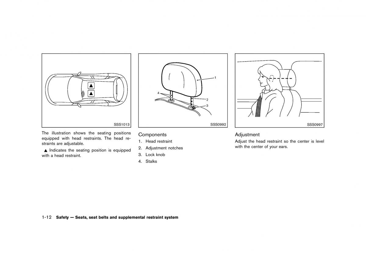 Nissan Murano Z51 owners manual / page 34