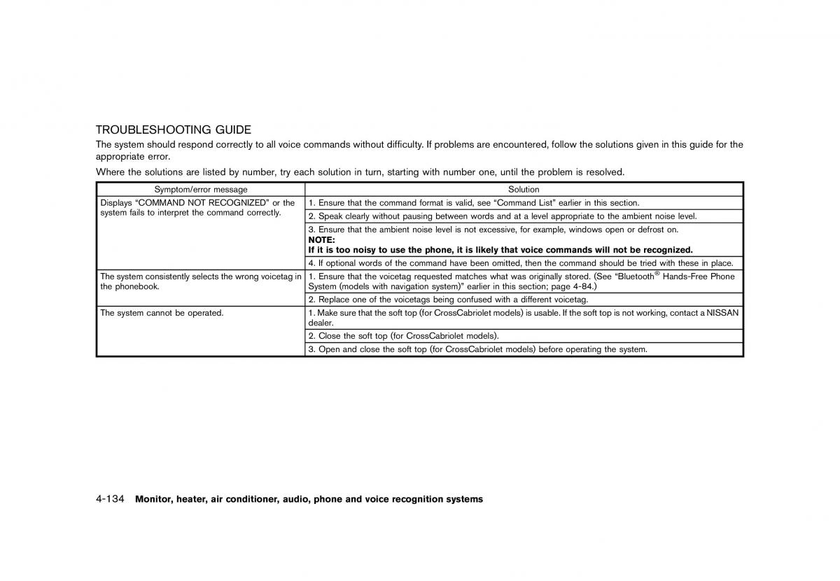 Nissan Murano Z51 owners manual / page 340