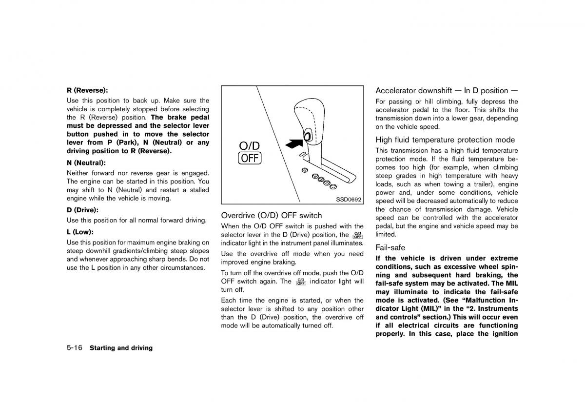 Nissan Murano Z51 owners manual / page 356