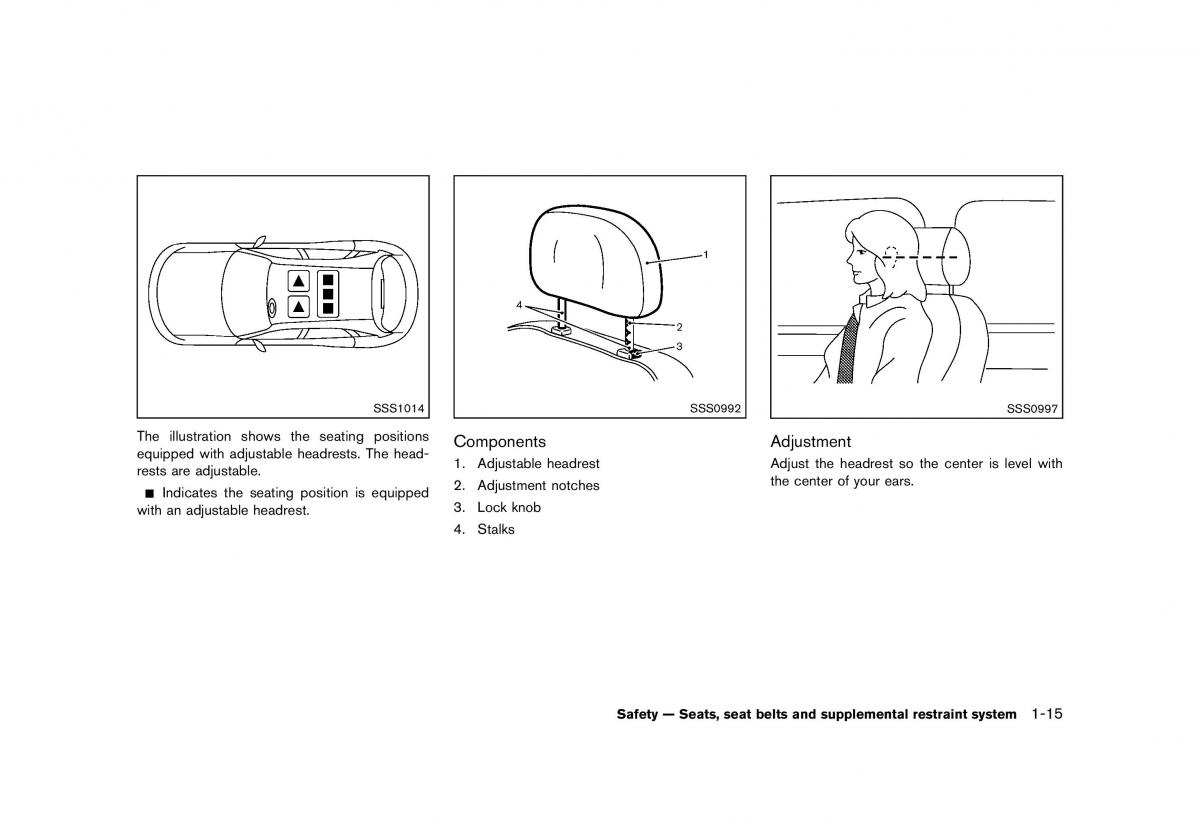 Nissan Murano Z51 owners manual / page 37