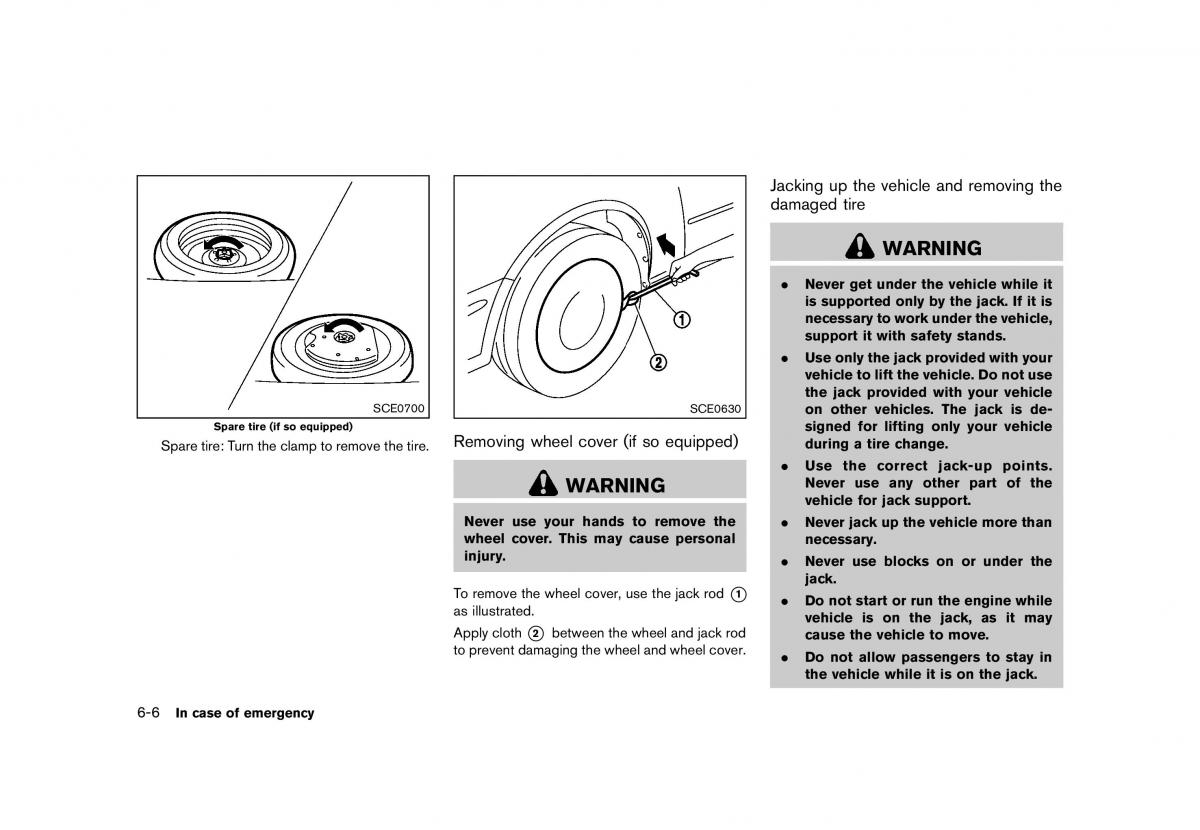 Nissan Murano Z51 owners manual / page 376