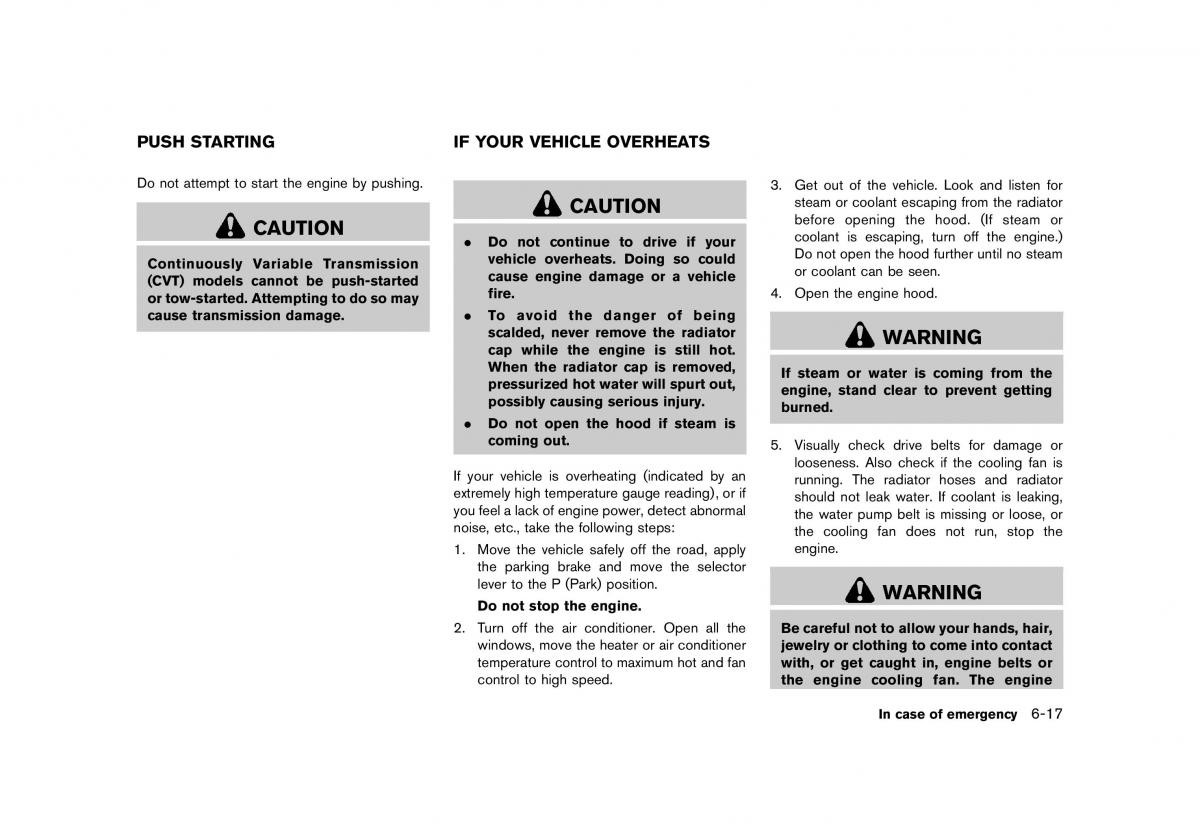 Nissan Murano Z51 owners manual / page 387