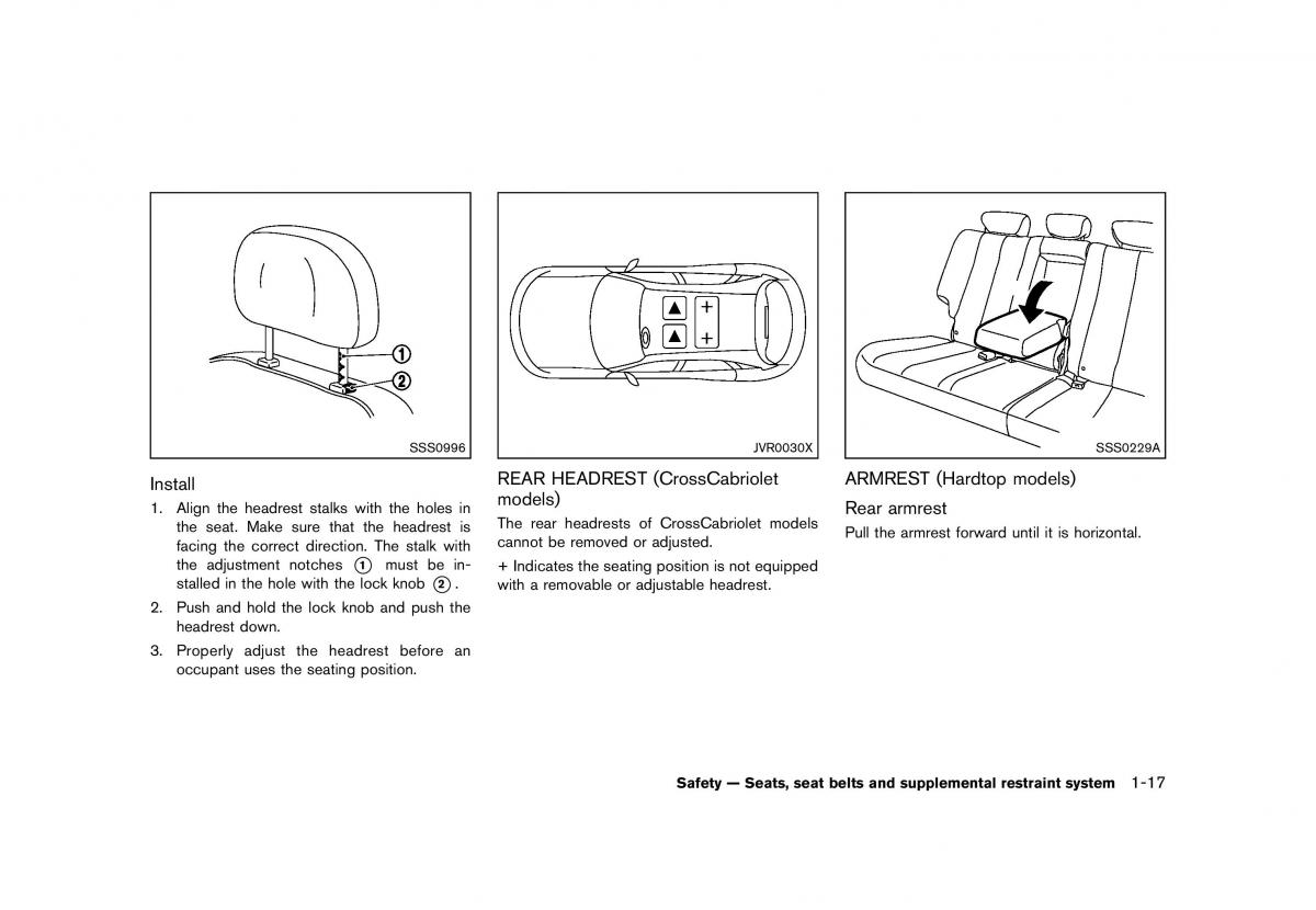 Nissan Murano Z51 owners manual / page 39