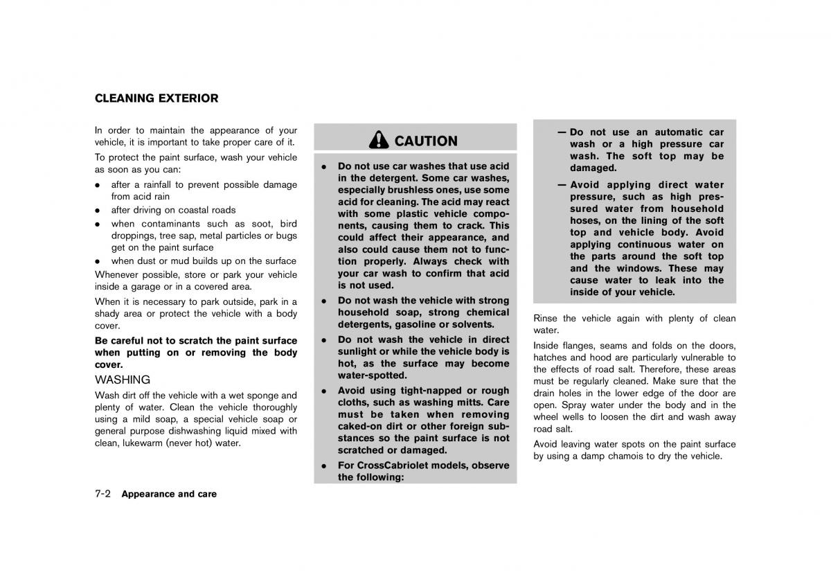 Nissan Murano Z51 owners manual / page 394