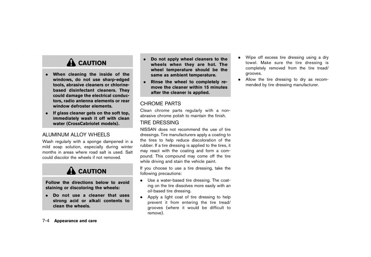 Nissan Murano Z51 owners manual / page 396