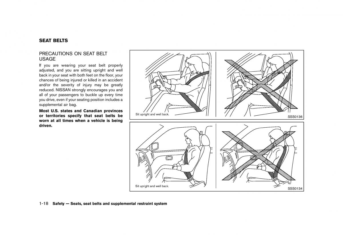 Nissan Murano Z51 owners manual / page 40