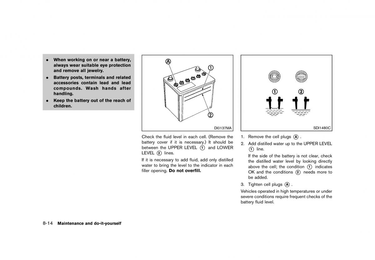 Nissan Murano Z51 owners manual / page 414