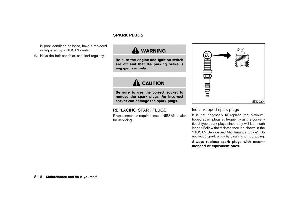 Nissan Murano Z51 owners manual / page 416