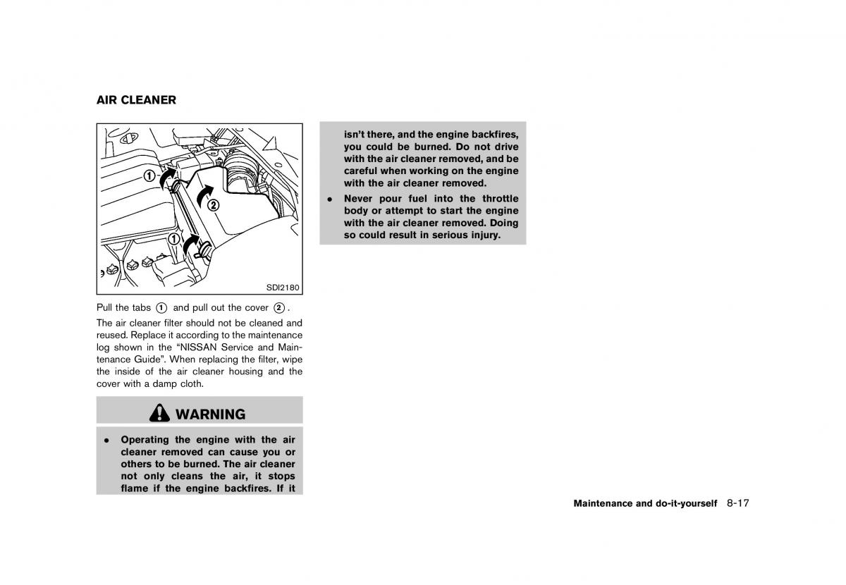 Nissan Murano Z51 owners manual / page 417