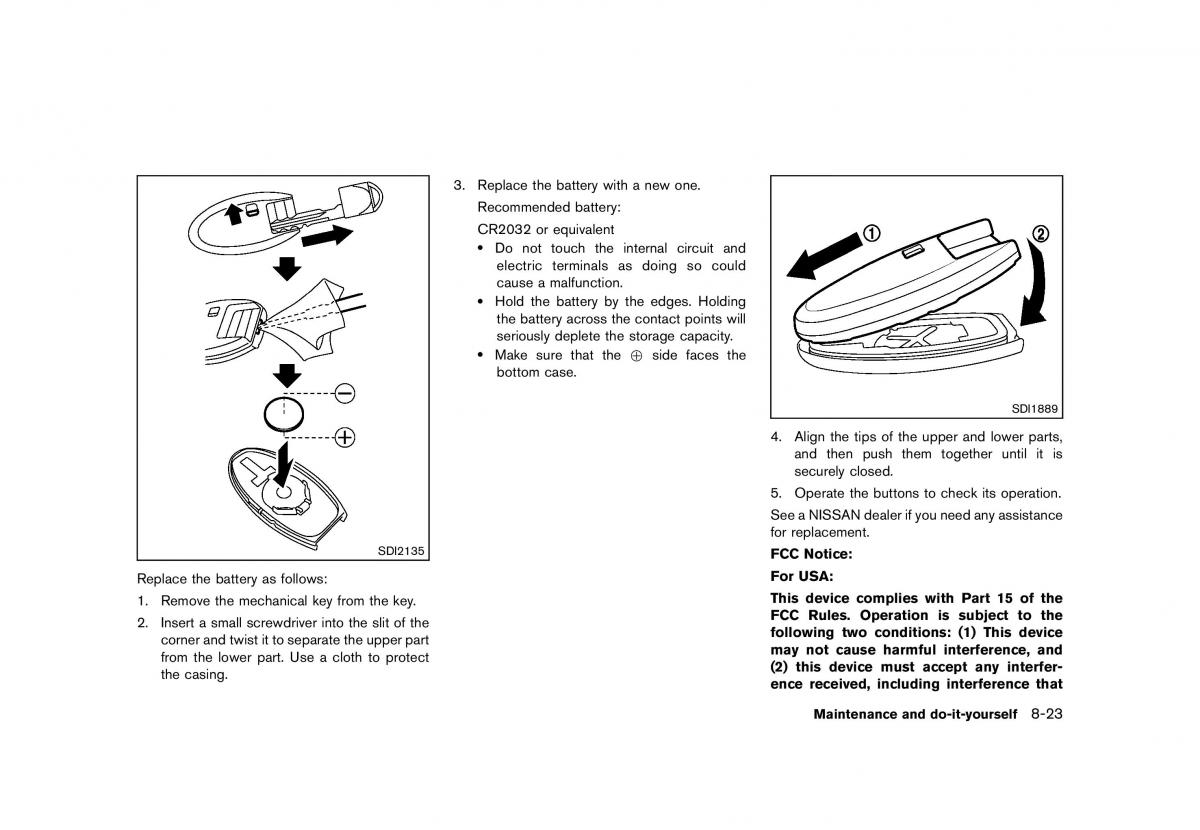 Nissan Murano Z51 owners manual / page 423