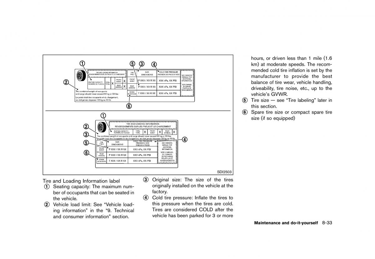 Nissan Murano Z51 owners manual / page 433