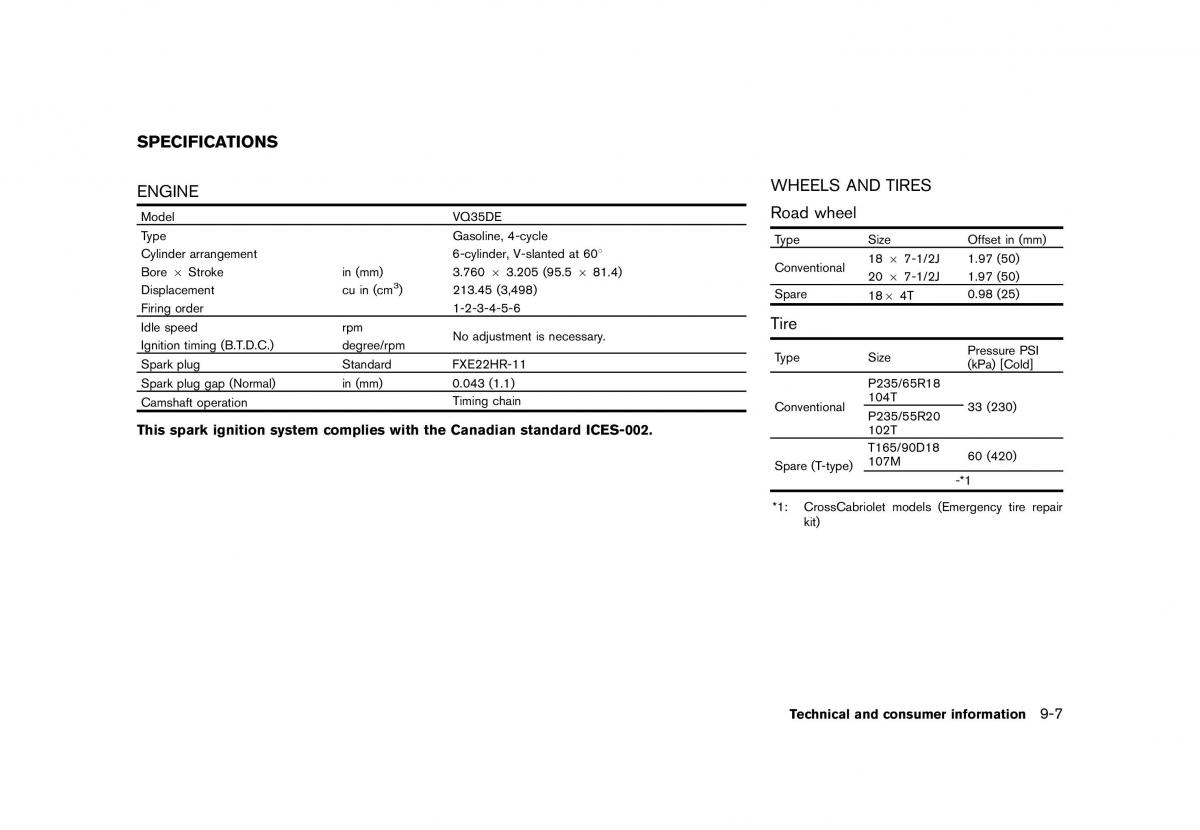 Nissan Murano Z51 owners manual / page 449