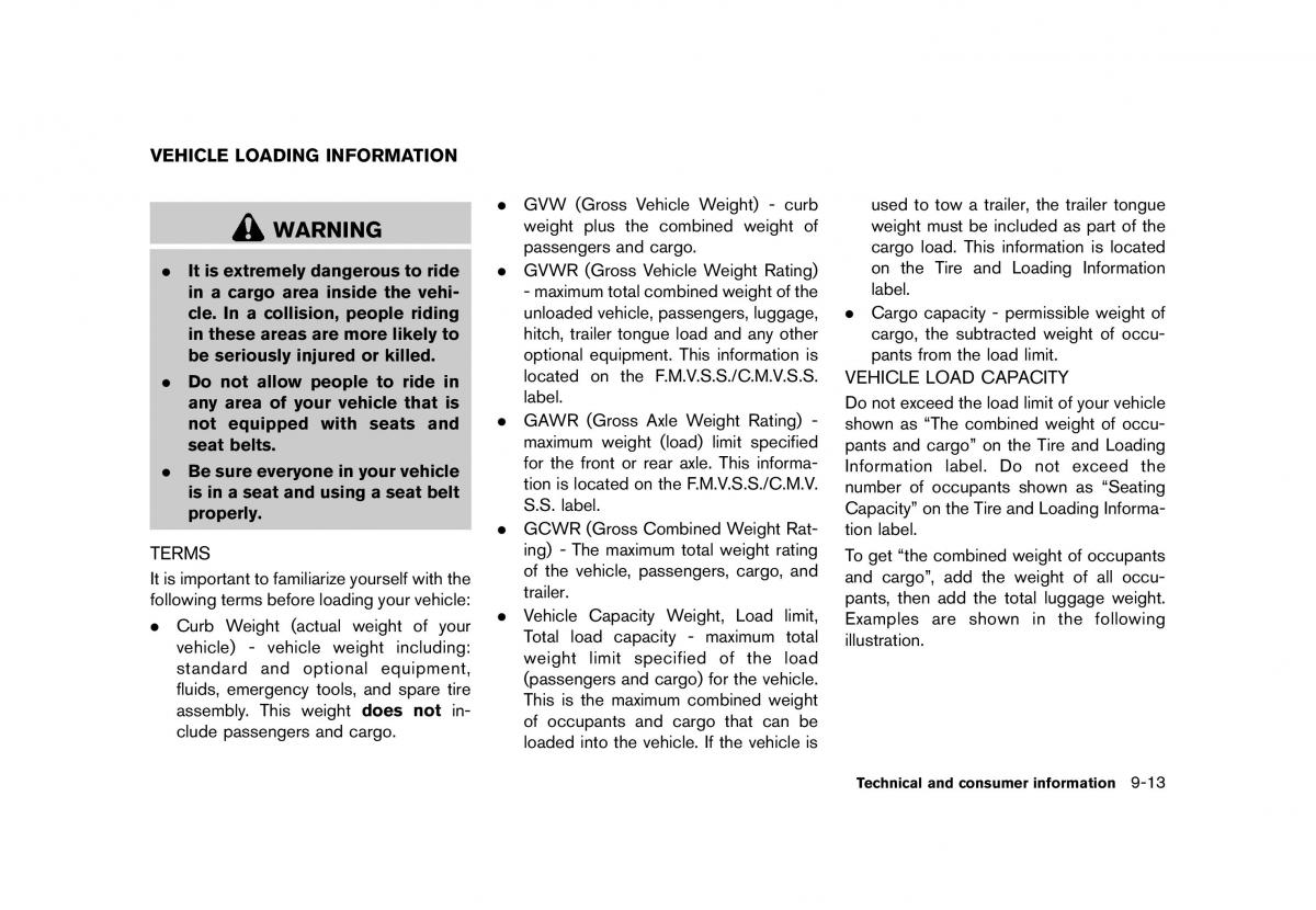 Nissan Murano Z51 owners manual / page 455