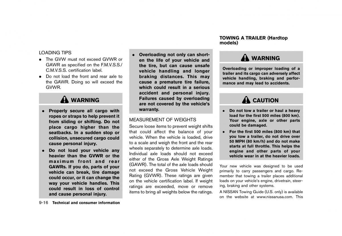 Nissan Murano Z51 owners manual / page 458