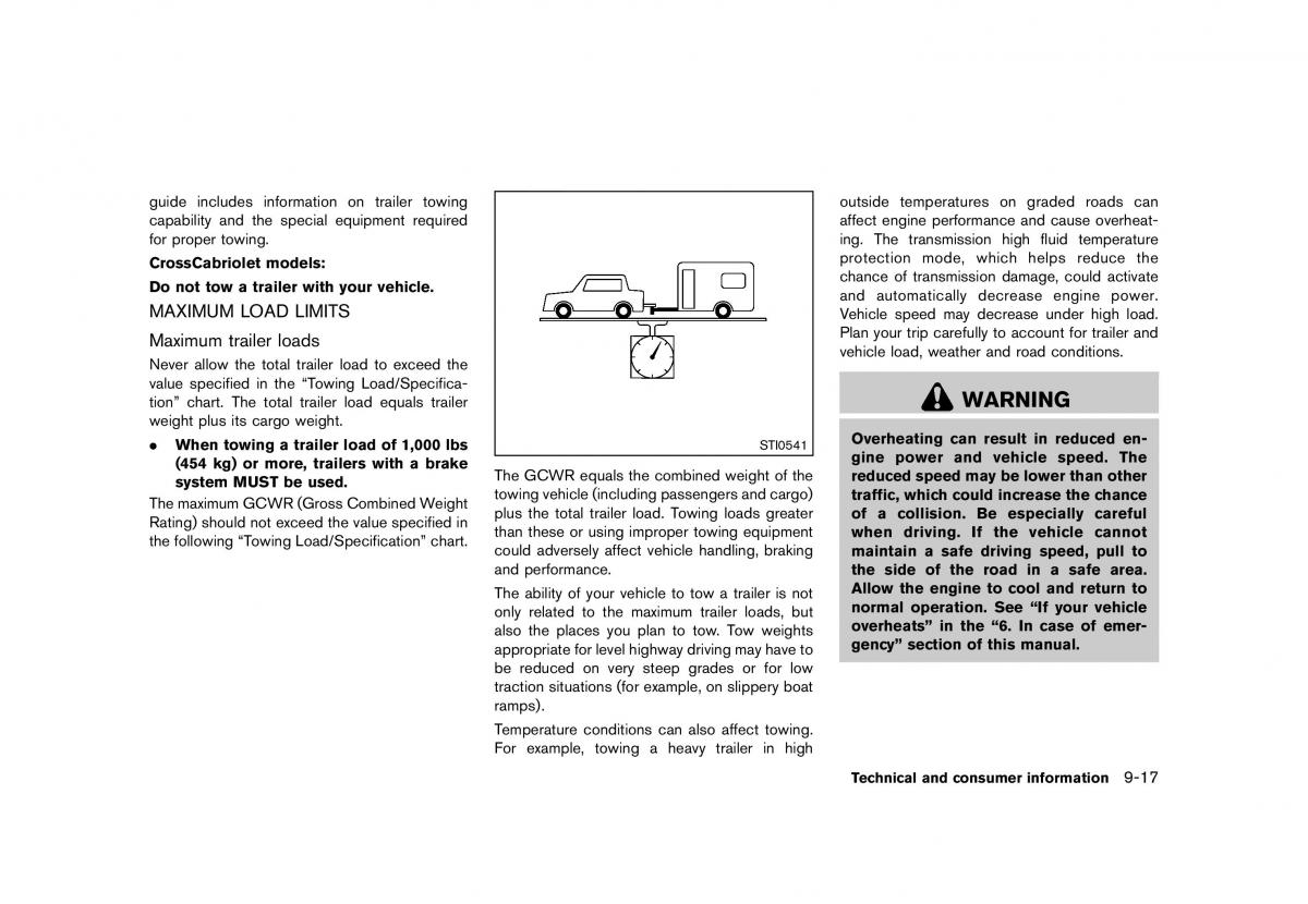 Nissan Murano Z51 owners manual / page 459