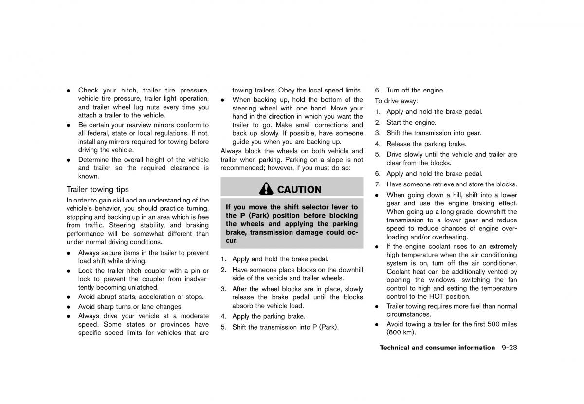 Nissan Murano Z51 owners manual / page 465